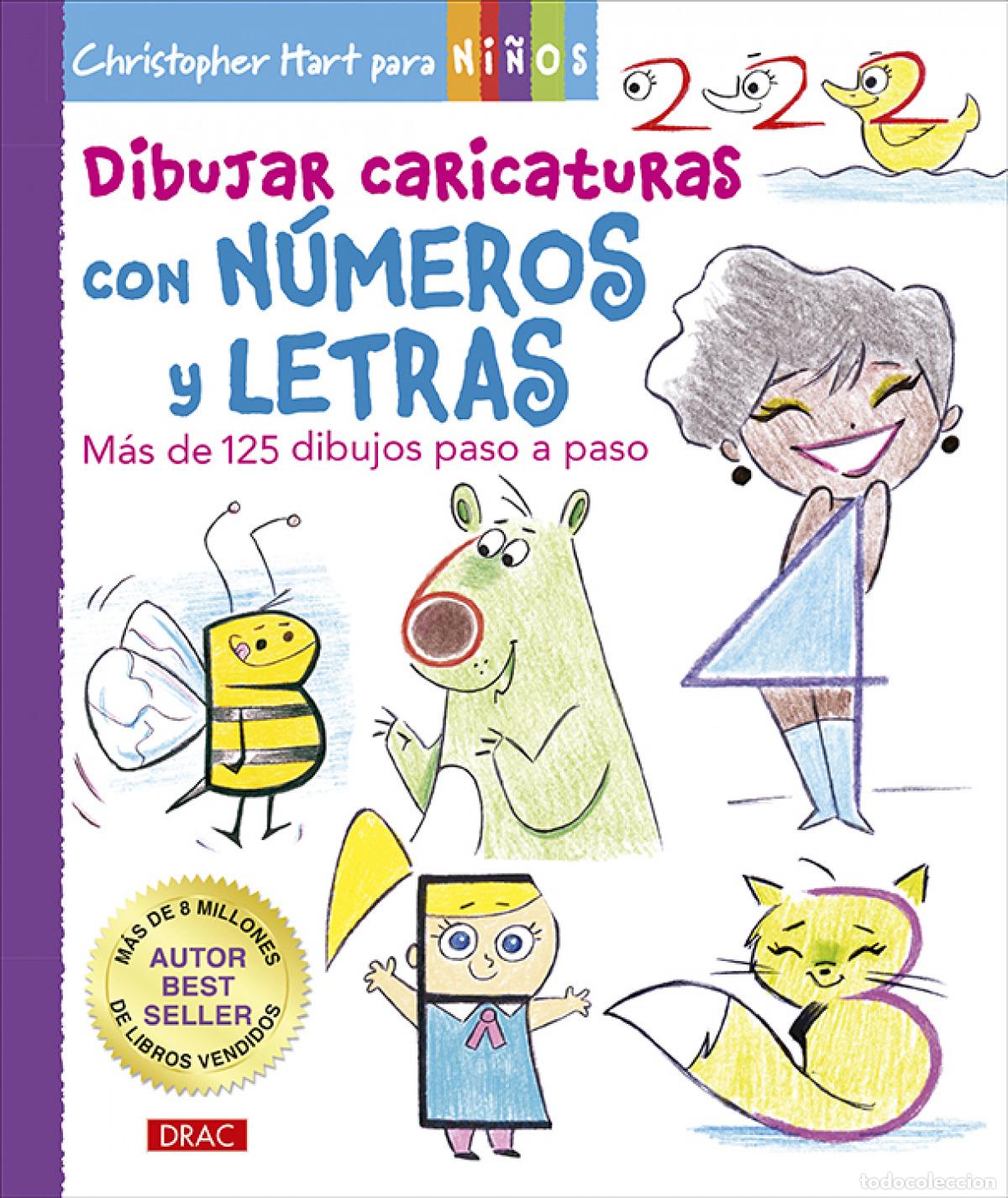 Libri: DIBUJAR CARICATURAS CON N&Uacute;MEROS Y LETRAS - Hart, Christopher