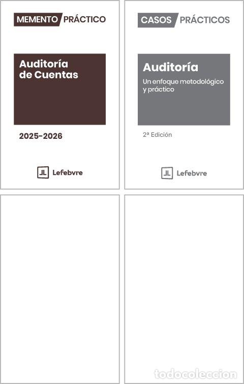 Livros: PACK MEMENTO AUDITORIA DE CUENTAS 2025 2026 Y CASOS PRACTIC - AA.VV