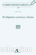 Libri: EL SUBJUNTIVO: CONTEXTOS Y EFECTOS - Ahern, Aoife