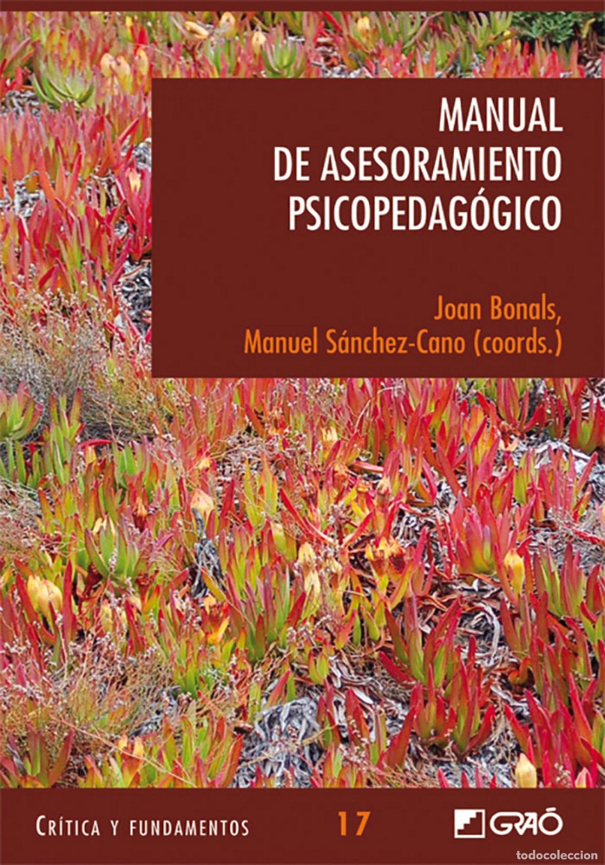 Libri: MANUAL DE ASESORAMIENTO PSICOPEDAG&Oacute;GICO - BONALS, JOAN