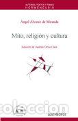 Libros: MITO RELIGION Y CULTURA - ALVAREZ DE MIRANDA, ANGEL