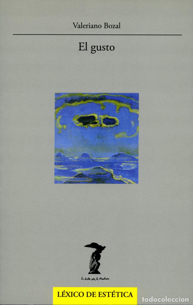 Livres: GUSTO - BOZAL, VALERIANO