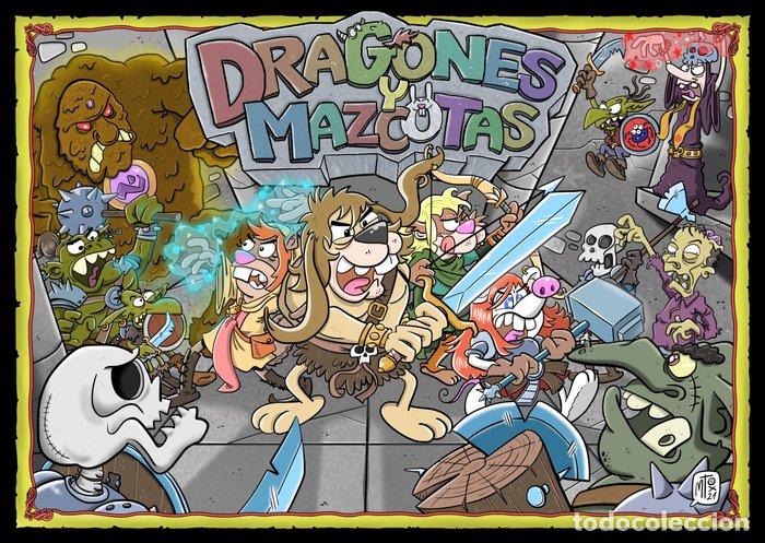 books: DRAGONES Y MAZCOTAS - MARTIN OJEDA, RUBEN MUDITO