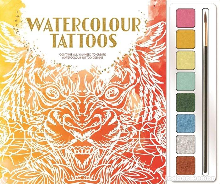 Livres: WATERCOLOUR TATTOOS MIND SPA WATERCOLOURS - IGLOOBOOKS