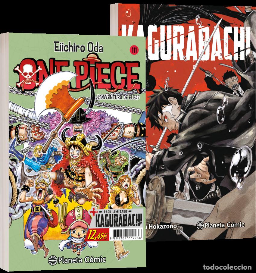 Libros: ONE PIECE N&ordm; 111 + KAGURABACHI N&ordm; 01 (PACK ESPECIAL) - VV AA