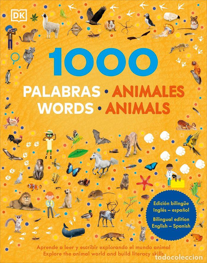 Libri: 1000 PALABRAS ANIMALES 1000 WORDS ANIMALS - DK