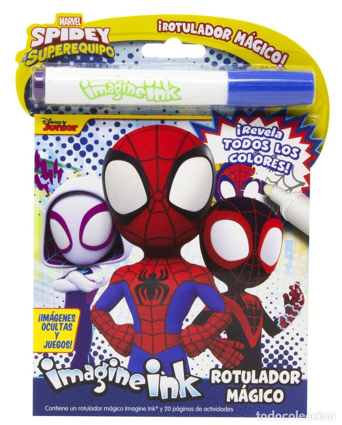 Libri: SPIDEY Y SU SUPEREQUIPO ROTULADOR MAGICO - MARVEL