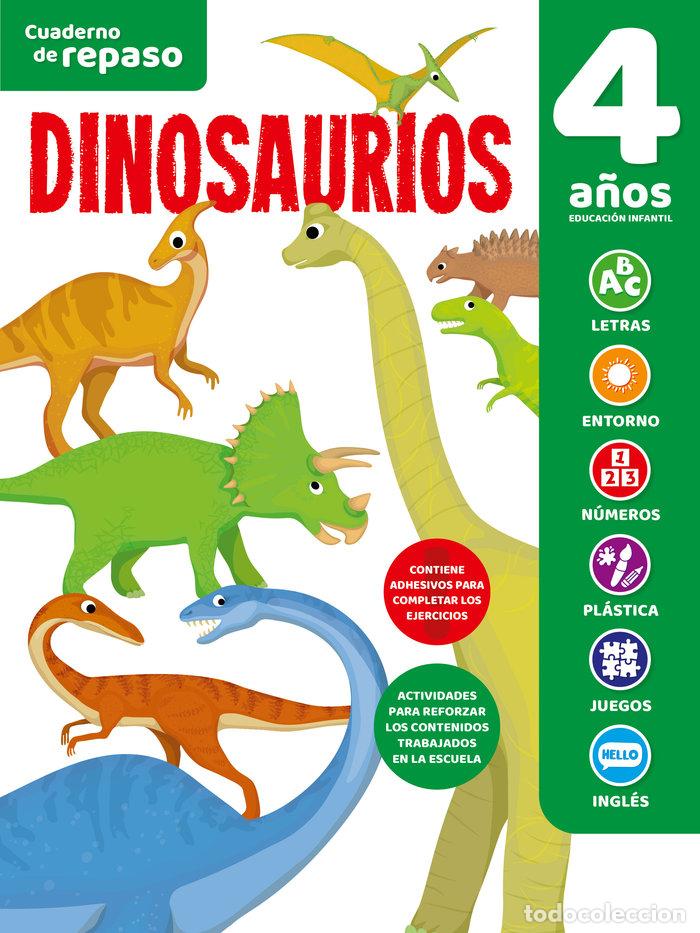 Libros: CUADERNO TEMATICO LUMINISCENTE 4 A&Ntilde;OS DINOSAURIOS - AA.VV