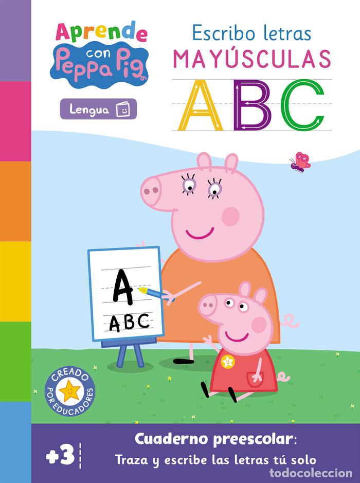 Livres: APRENDO CON PEPPA ESCRIBO LETRAS MAYUSCULAS - HASBRO