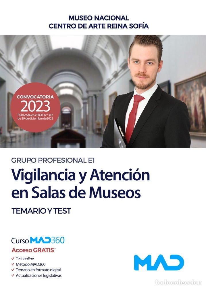 Libros: VIGILANCIA Y ATENCION EN SALAS DE MUSEOS TEMARIO Y TEST - AA.VV