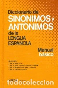 Libros: DICCIONARIO DE SINONIMOS Y ANTONIMOS DE LA LENGUA ESPA&Ntilde;OLA - CIRERA ZAPATERO, MARIANO