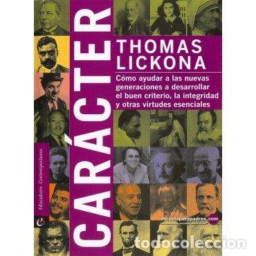 Livros: CARACTER - LICKONA, THOMAS