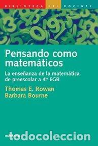 B&uuml;cher: PENSANDO COMO MATEMATICOS - ROWAN, T.E.