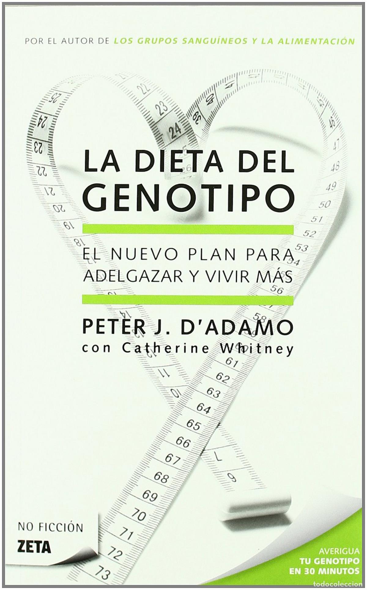 B&uuml;cher: LA DIETA DEL GENOTIPO - D&#39;adamo
