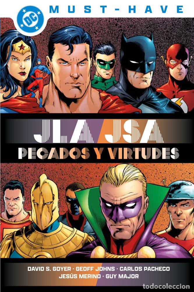 Libros: JLA/JSA PECADOS Y VIRTUDES - GEOFF JOHNS