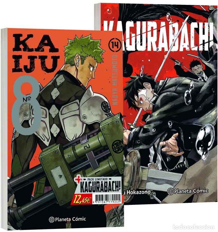 B&uuml;cher: KAIJUU8 N&ordm; 14 + KAGURABACHI N&ordm; 01 (PACK ESPECIAL) - VV AA