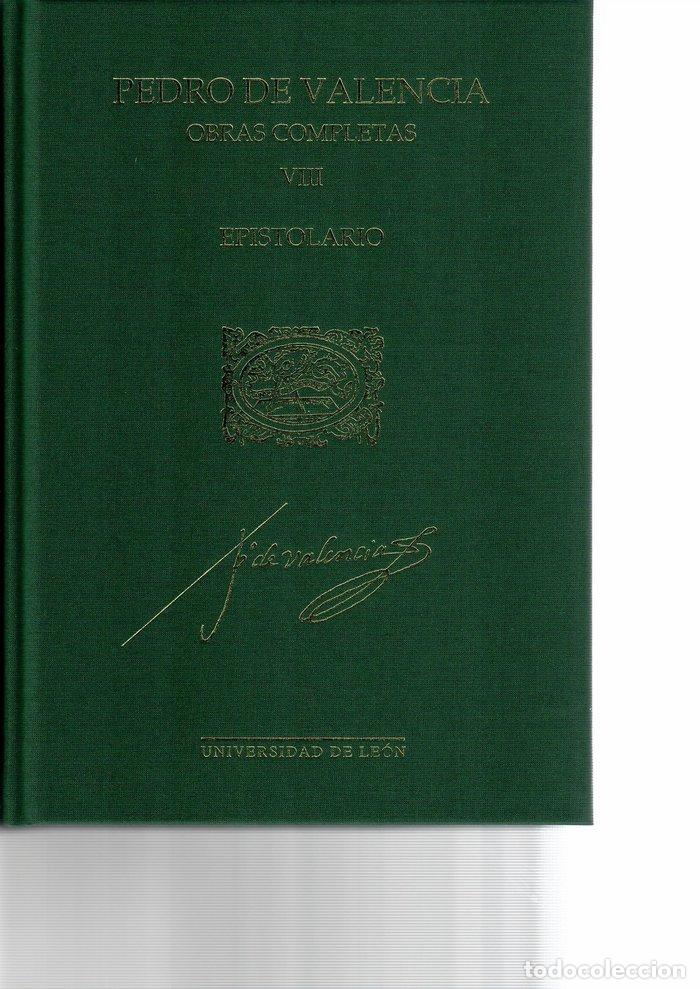 Libros: OBRAS COMPLETAS PEDRO VALENCIA. VOL. VIII - .