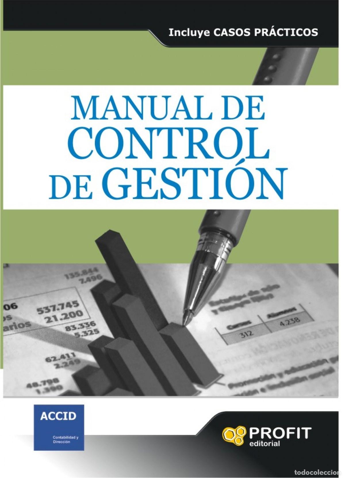 Livres: MANUAL DE CONTROL DE GESTION - Vv Aa