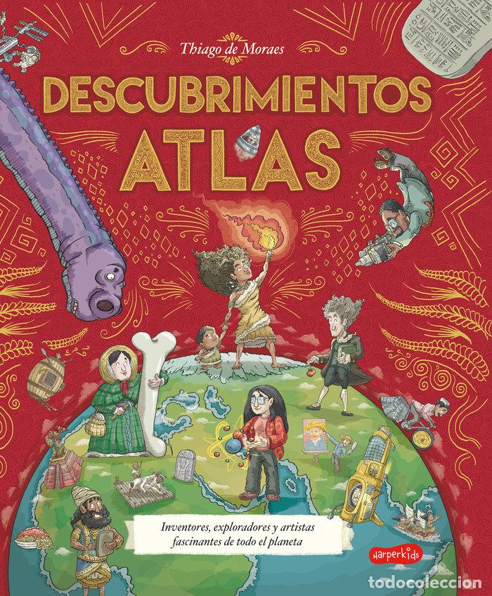 books: ATLAS DE DESCUBRIMIENTOS NO FICCION ILUSTRADO - DE MORAES, THIAGO