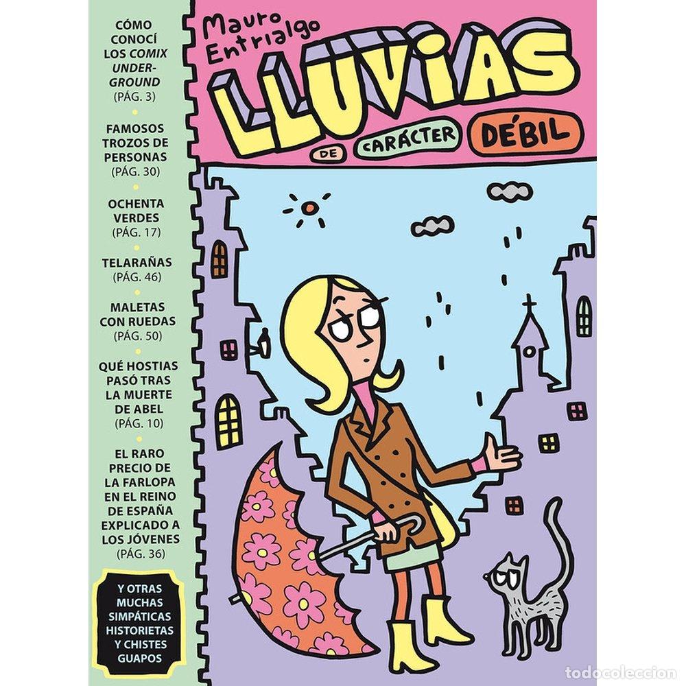 books: LLUVIAS DE CARACTER DEBIL - MAURO ENTRIALGO