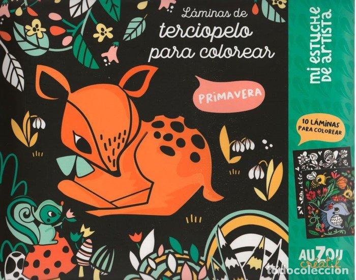books: LAMINAS DE TERCIOPELO PARA COLOREAR - AA.VV.
