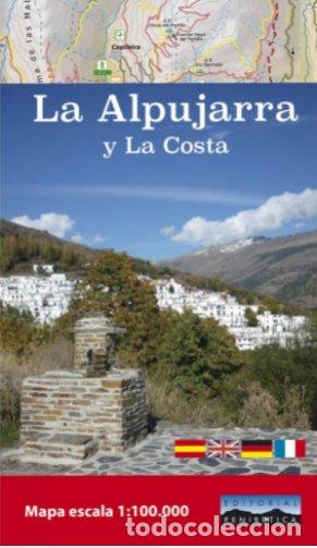 books: MAPA ALPUJARRA Y LA COSTA ESCALA 1:100.000 - AA.VV