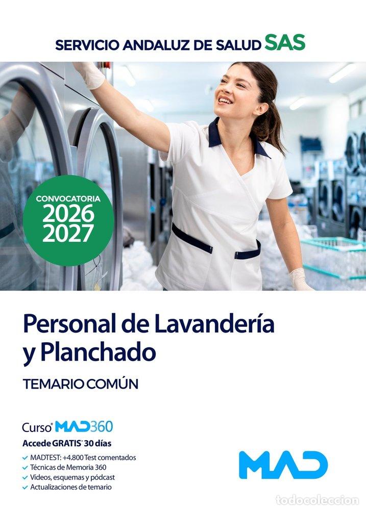 Livros: PERSONAL LAVANDERIA Y PLANCHADO TEMARIO COMUN ANDALUZ SALUD - AA.VV