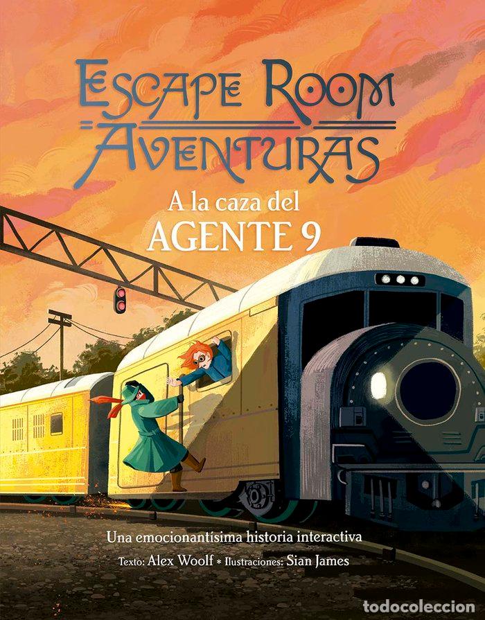 Livros: ESCAPE ROOM AVENTURAS A LA CAZA DEL AGENTE 9 - WOOLF, ALEX