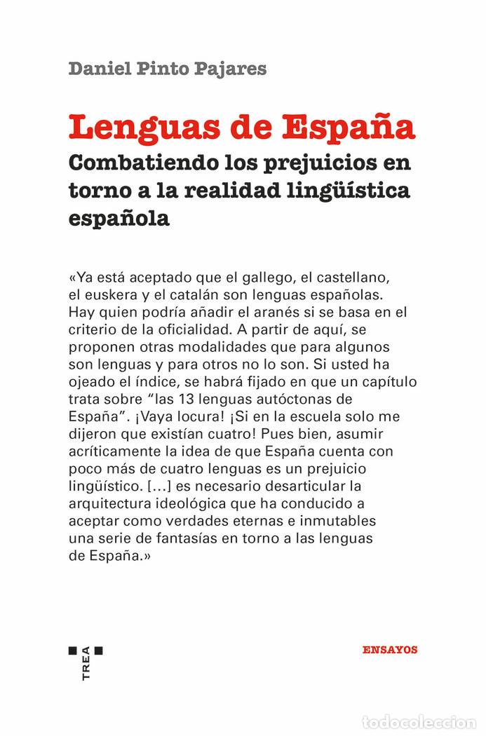 Libri: LENGUAS DE ESPA&Ntilde;A - PINTO PAJARES, DANIEL