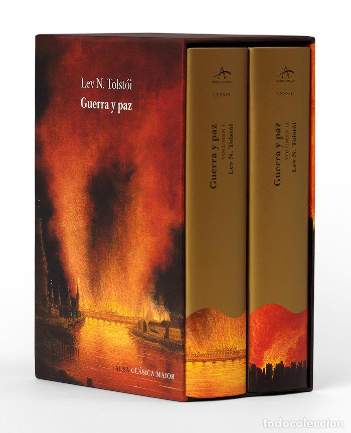 Libros: GUERRA Y PAZ ESTUCHE 2 VOLUMENES - TOLSTOI, LEV
