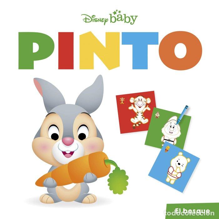 books: DISNEY BABY PINTO EL BOSQUE - DISNEY