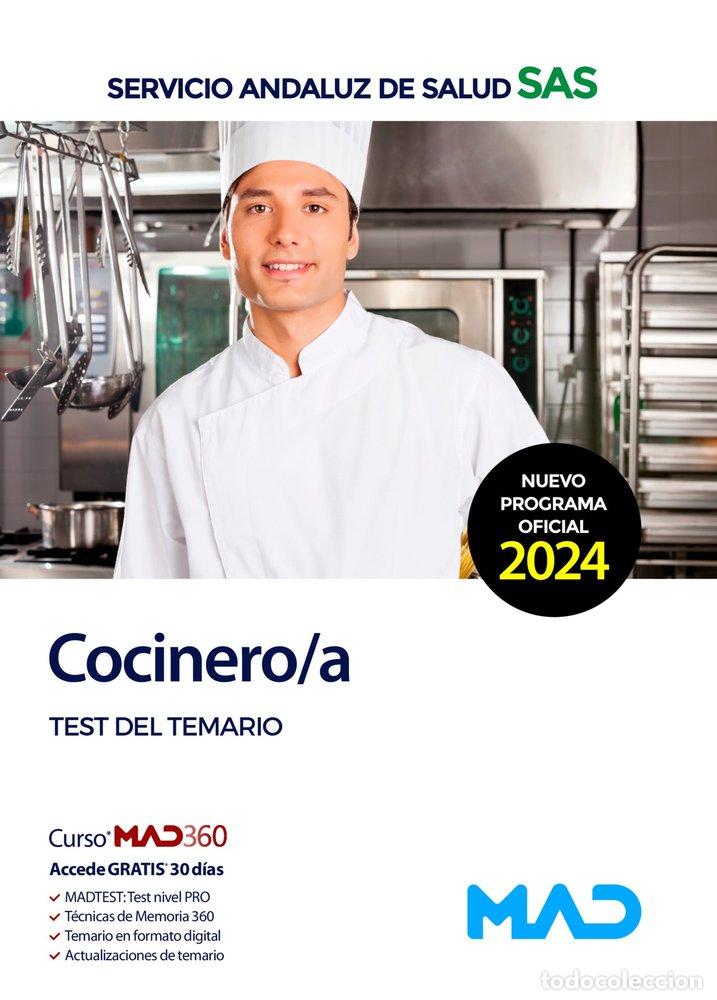 Libros: COCINERO/A TEST Y CASOS PRACTICOS SERVICIO ANDALUZ SALUD SA - AA.VV
