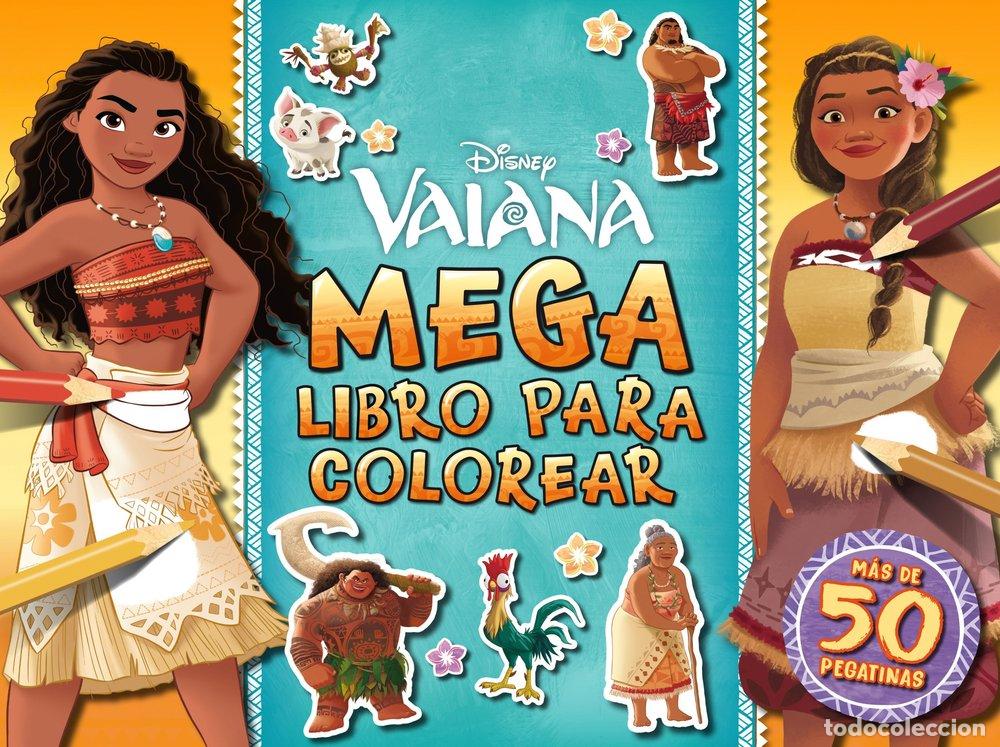 books: VAIANA MEGALIBRO PARA COLOREAR - DISNEY