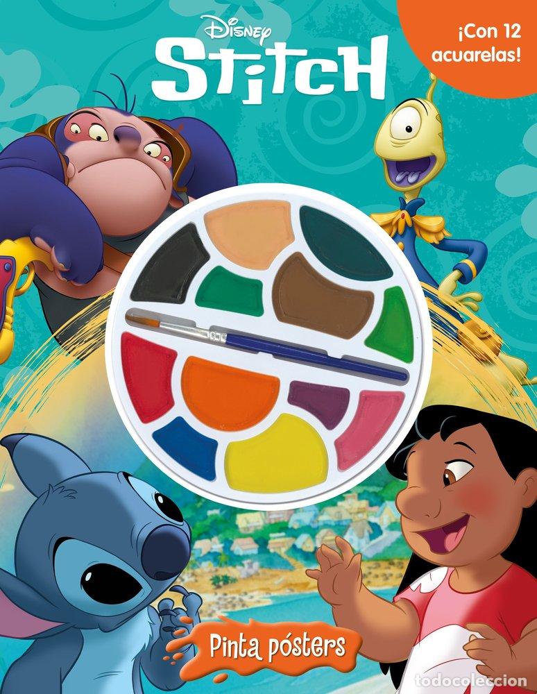 books: STITCH PINTA POSTERS - DISNEY