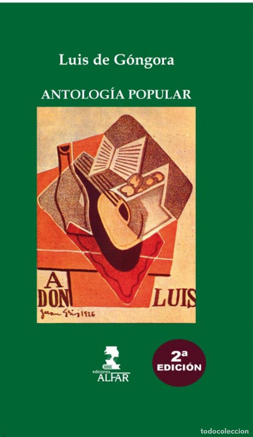 Libros: ANTOLOG&Iacute;A POPULAR - de G&oacute;ngora y Argote, Luis