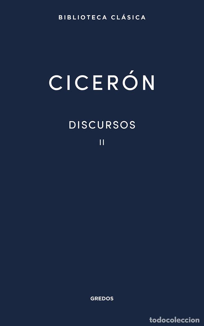 books: DISCURSOS II - CICERON MARCO TULIO