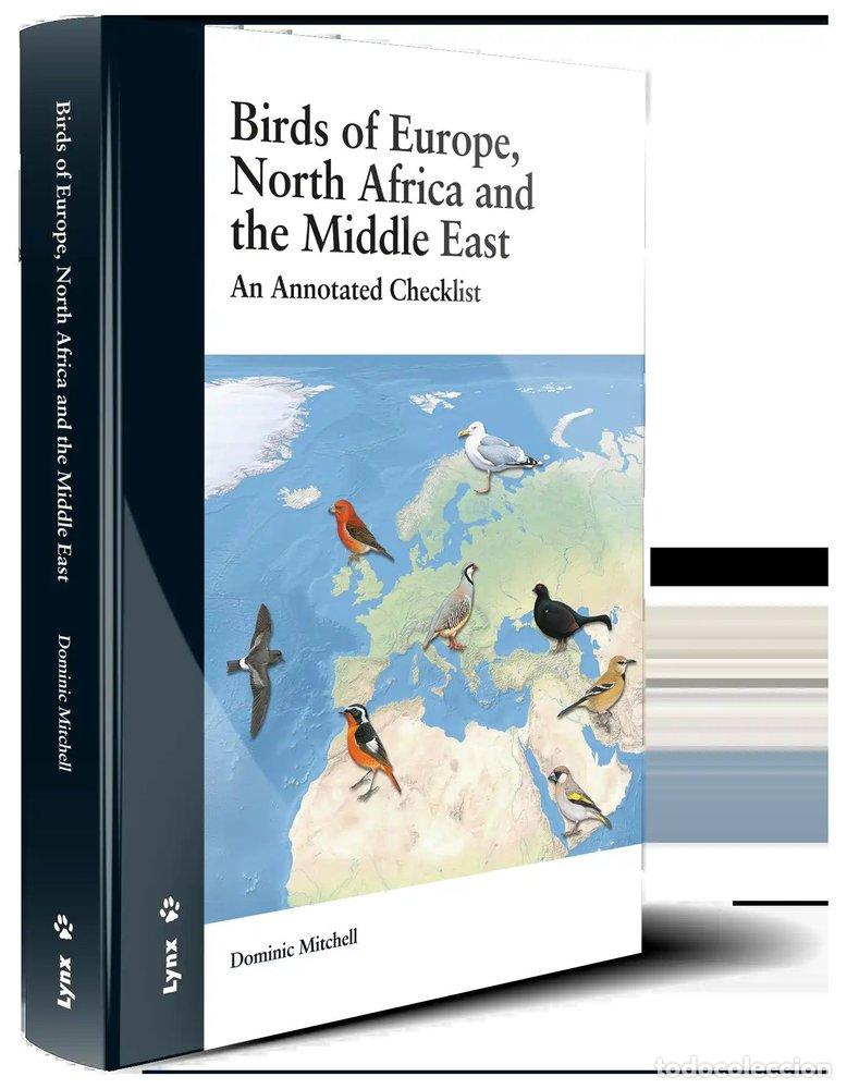 books: BIRDS OF EUROPE, NORTH AFRICA AND THE MIDDLE EAST - MITCHELL, DOMINIC