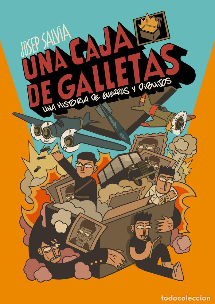 Libros: UNA CAJA DE GALLETAS HISTORIA DE GUERRAS Y DIBUJOS - SALVIA, JOSEP