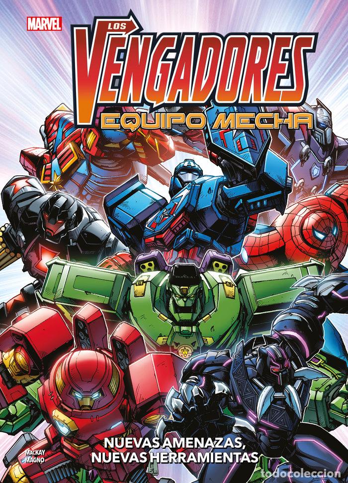 Libri: LOS VENGADORES EQUIPO MECHA NUEVAS AMENAZAS NUEVAS HERRAMIEN - JED MACKAY