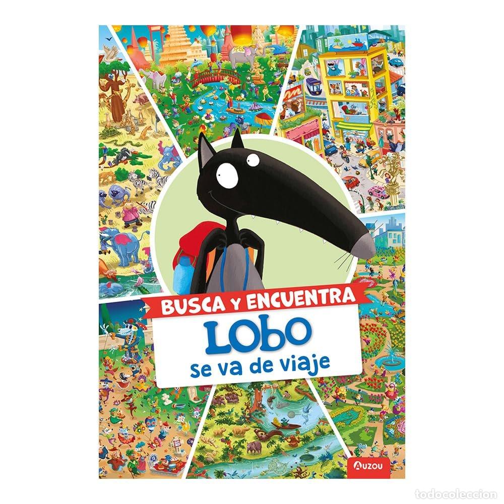 Libros: BUSCA Y ENCUENTRA LOBO SE VA DE VIAJE - LALLEMAND, ORIANNE