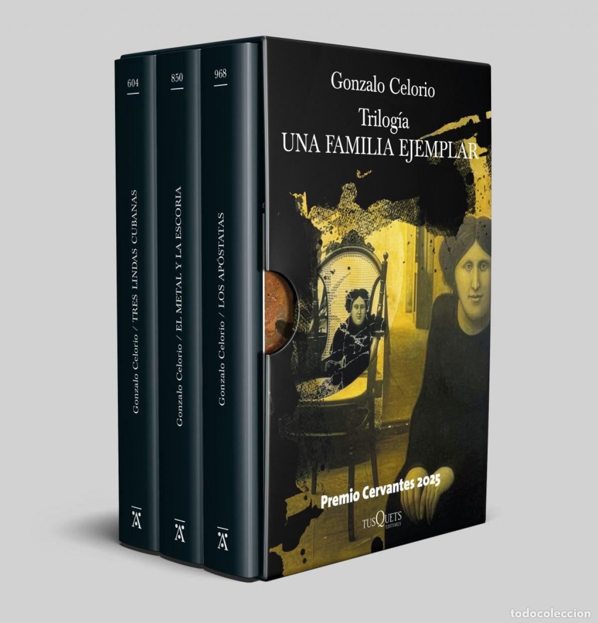 Livros: ESTUCHE UNA FAMILIA EJEMPLAR (PREMIO CERVANTES 2025) - Gonzalo Celorio