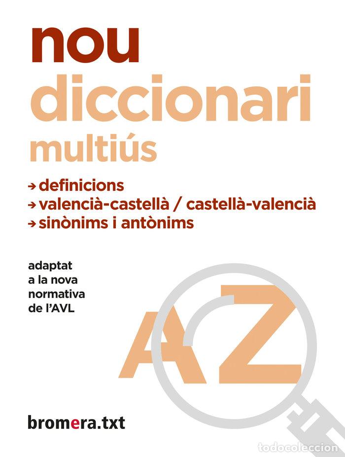 Livros: NOU DICCIONARI MULTIUS VALENCIANO - AA.VV