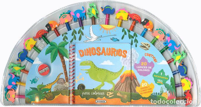 Libros: DINOSAURIOS PARA COLOREAR - EQUIPO SUSAETA