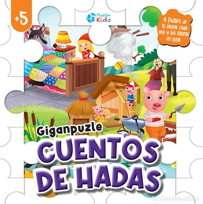 Libri: GIGANPUZLE CUENTOS DE HADAS - VARIOS AUTORES