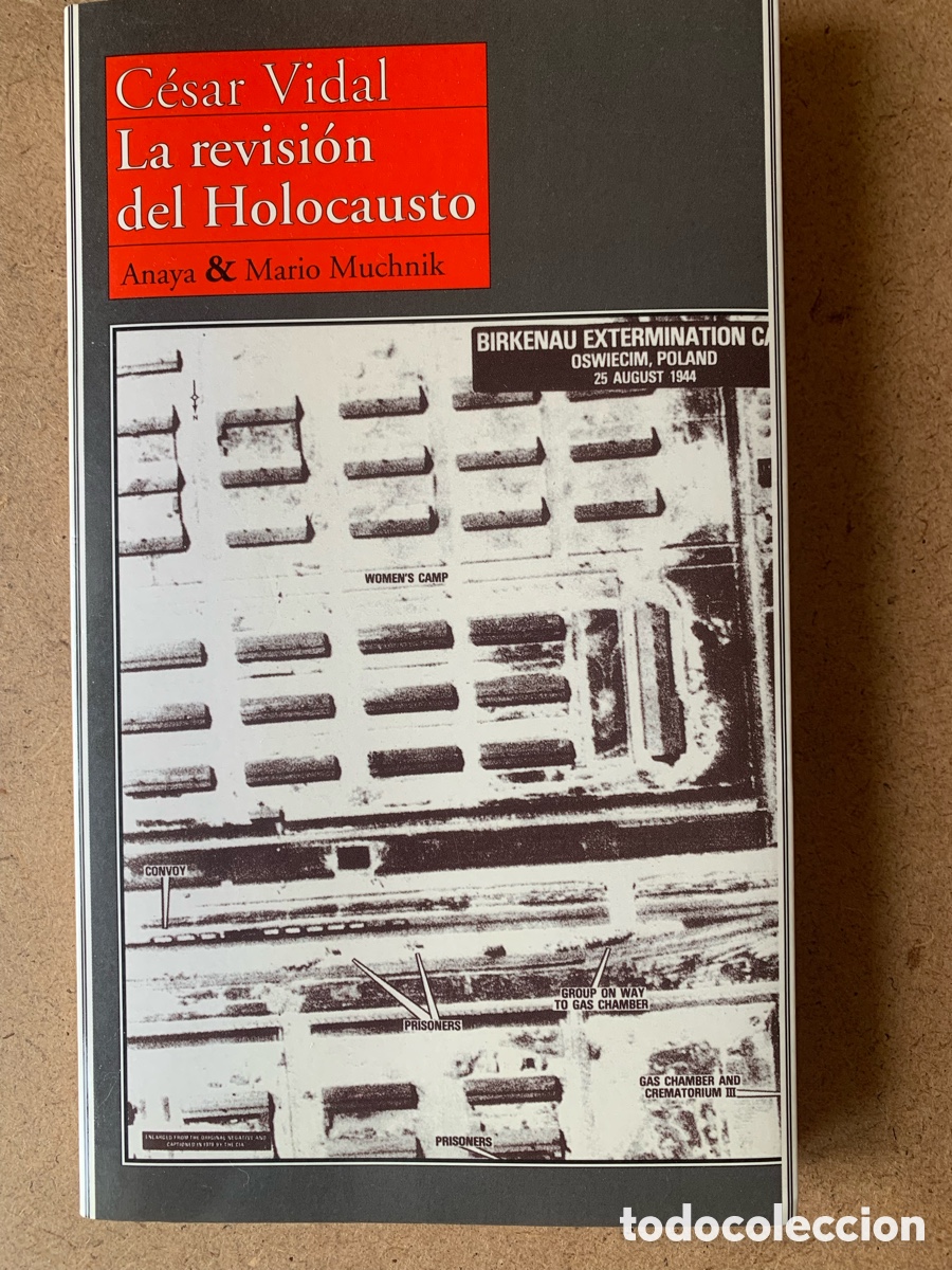 Libros: LIBRO LA REVISI&Oacute;N DEL HOLOCAUSTO. C&Eacute;SAR VIDAL. EDITORIAL ANAYA & MARIO MUCHNIK. A&Ntilde;O 1994.