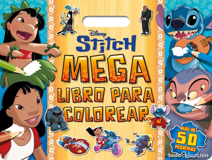 Libri: STITCH. MEGALIBRO PARA COLOREAR - Disney