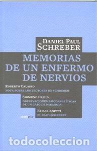 B&uuml;cher: MEMORIAS DE UN ENFERMO DE NERVIOS - PAUL SCHREBER, DANIEL