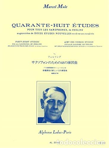 Libros: MULE - ESTUDIOS AL ESTILO DE FERLING (48 MAS 12) PARA SAXOFON - Mule, Marcel