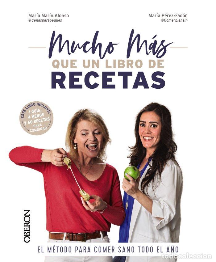 Livres: MUCHO MAS QUE UN LIBRO DE RECETAS - MARIN ALONSO, MARIA