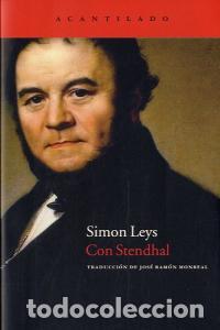 Libri: CON STENDHAL - LEYS, SIMON